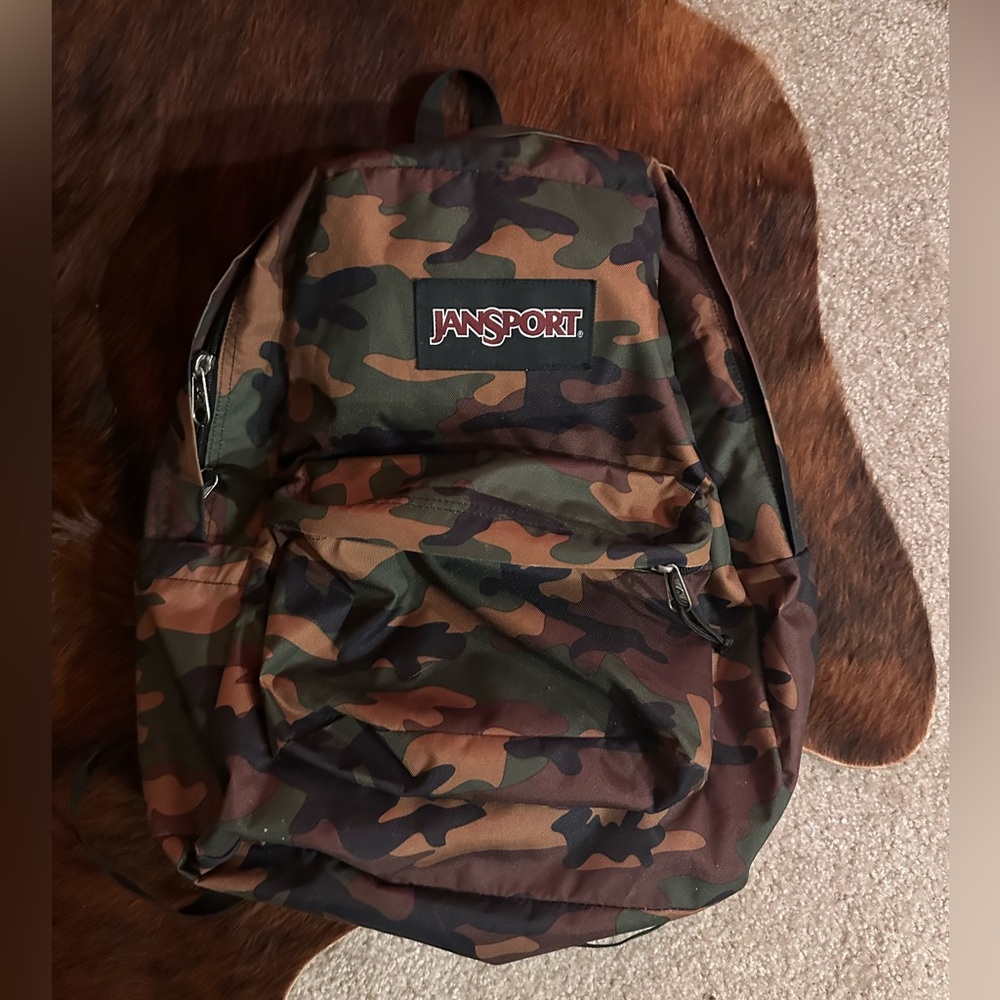 JanSport Camouflage Backpack